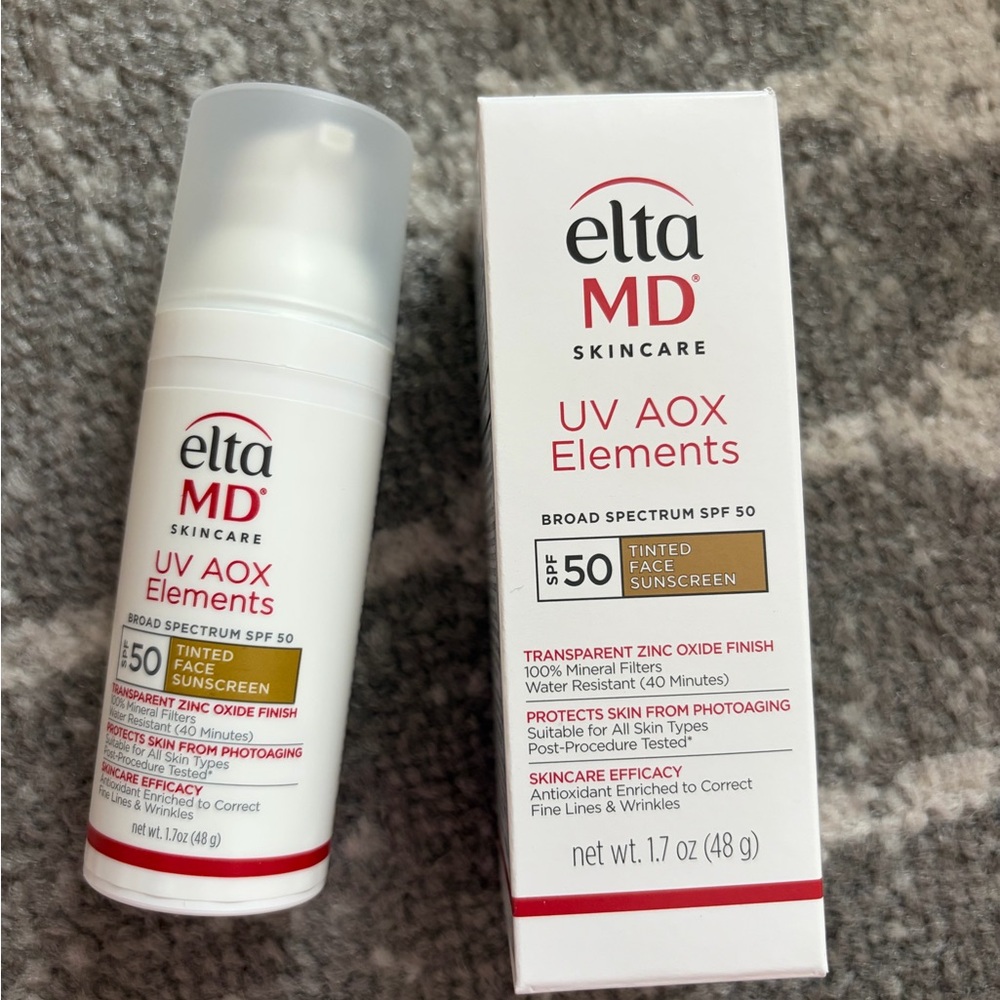 EltaMD UV AOX Elements Tinted Face Sunscreen SPF 50 1.7oz
